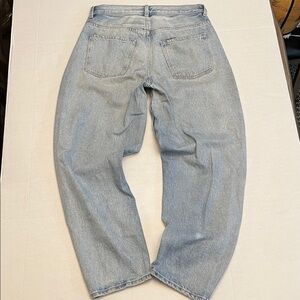 EXTRA HIGH RISE BALLON JEANS OLD NAVY SIZE 8